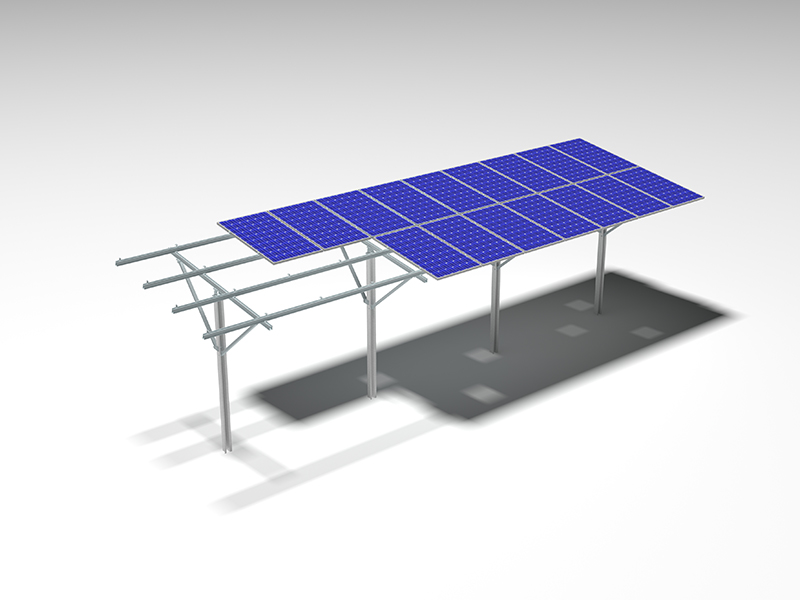 montaggio a terra solare