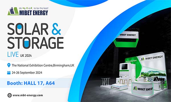 Incontra Mibet al Solar & Storage Live UK 2024 a Birmingham