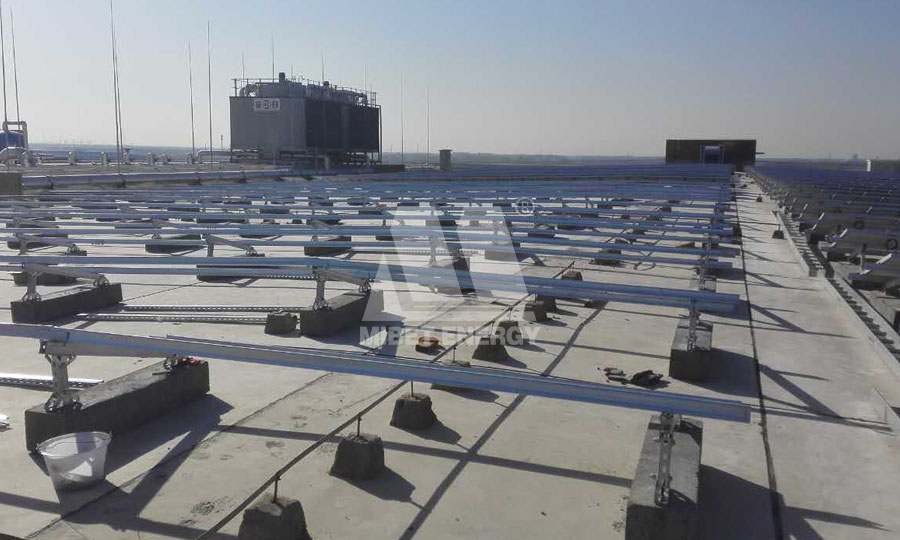 struttura di montaggio sul tetto in Cina