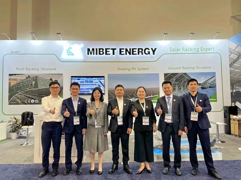 Mibet Energy: presentazione di prodotti premium per strutture solari a RE+ 2023