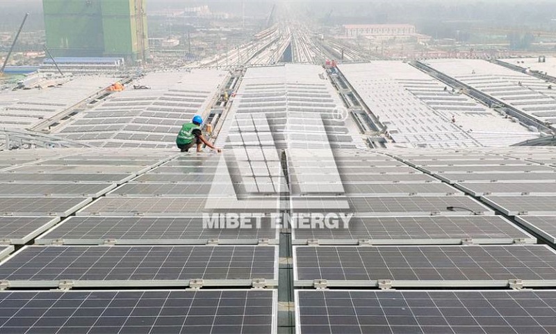 sistema di montaggio per tetti in metallo in Cina 6MW 