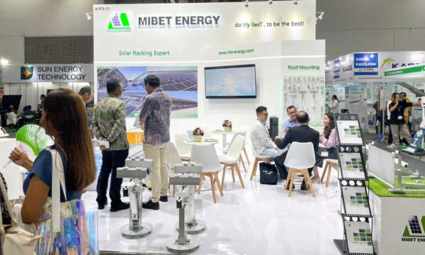 Mibet alla fiera Solartech Indonesia