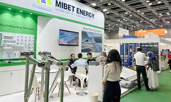 Mibet presenta le soluzioni solari alla fiera IGEM in Malesia