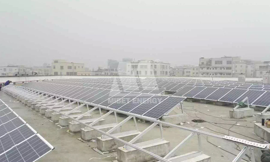 sistemi di montaggio in pv per tetti metallici realizzati in Cina